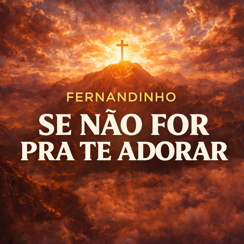 Capa Se Não For Pra Te Adorar