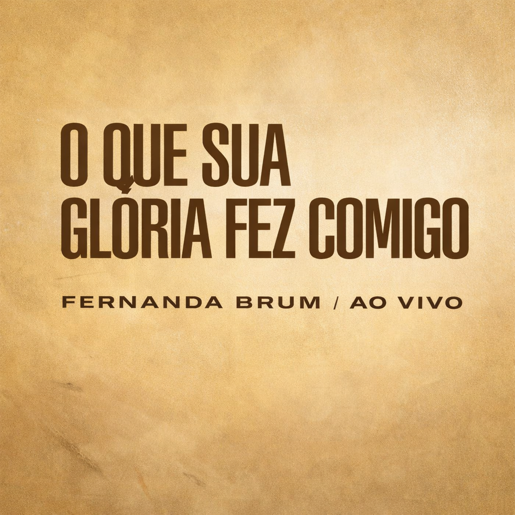 Capa O Que Sua Glória Fez Comigo