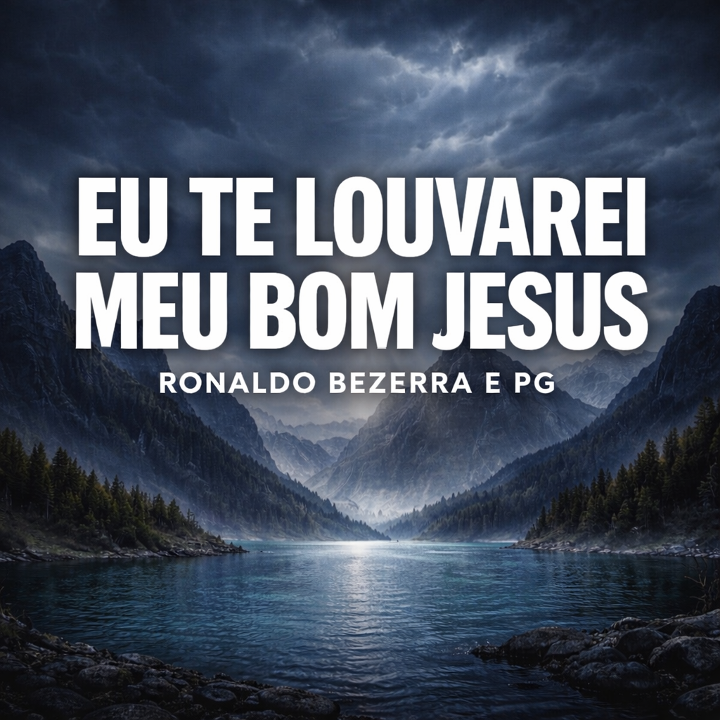 Capa Eu Te Louvarei Meu Bom Jesus