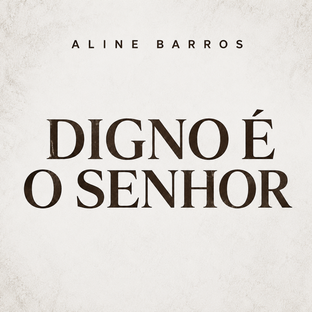 Capa Digno é o Senhor
