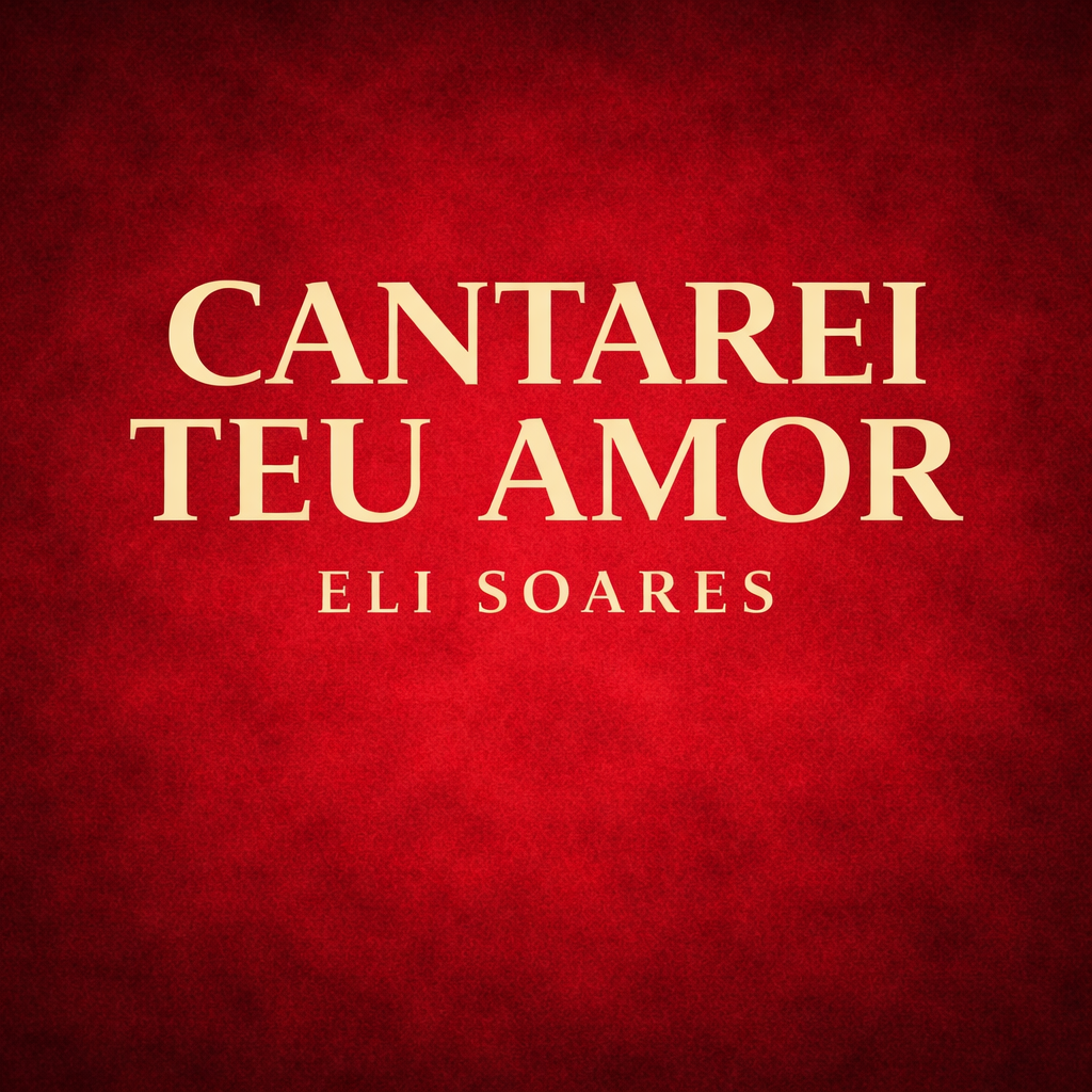 Capa Cantarei Teu Amor