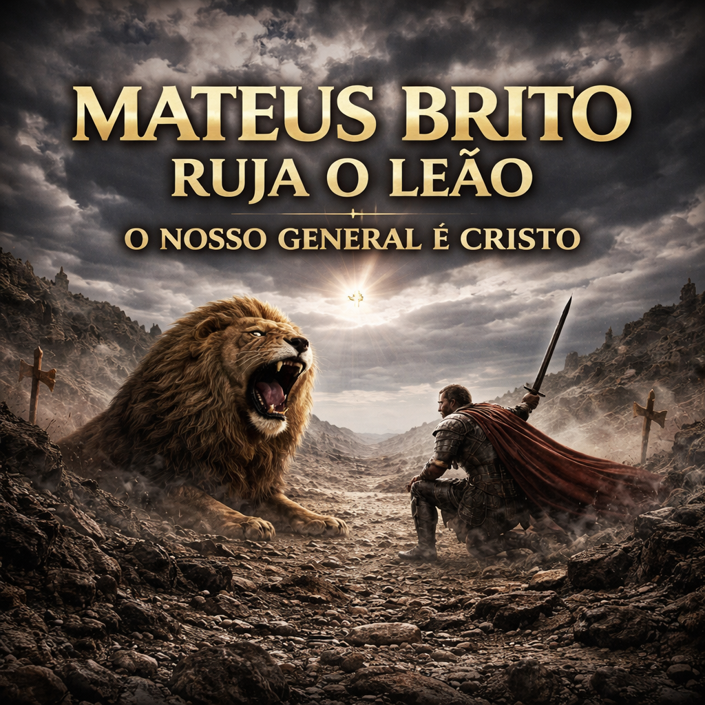 Capa Ruja o Leão + O Nosso General é Cristo