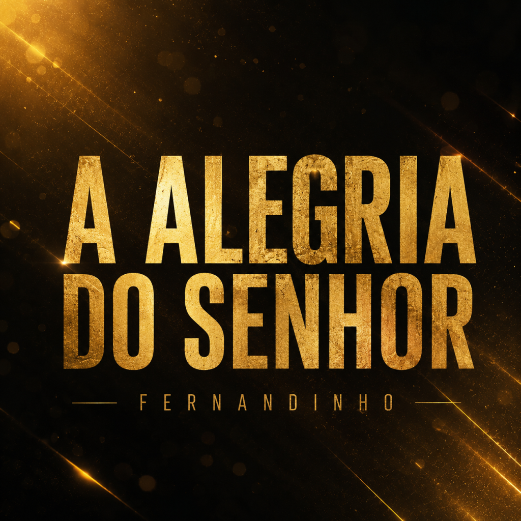 Capa A Alegria do Senhor