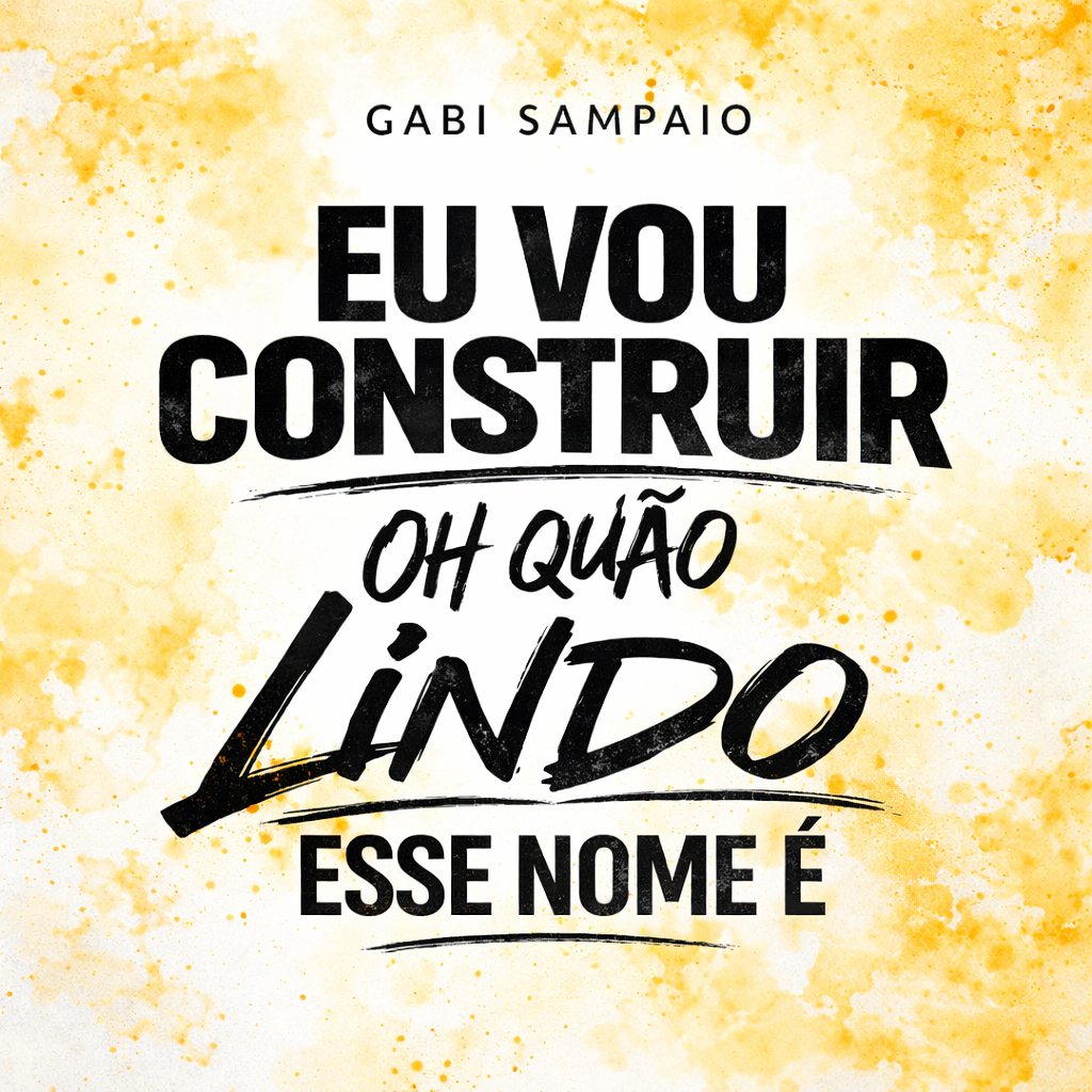 Capa Eu Vou Construir : Medley